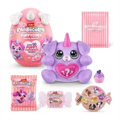 Rainbocorns: Pocket Puppycorn surpriză jucărie de pluș cu cățeluși parfumați în mai multe variante 1buc imaginea 6