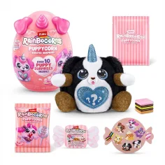 Rainbocorns: Pocket Puppycorn surpriză jucărie de pluș cu cățeluși parfumați în mai multe variante 1buc imaginea 7