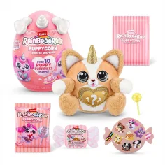 Rainbocorns: Pocket Puppycorn surpriză jucărie de pluș cu cățeluși parfumați în mai multe variante 1buc imaginea 8