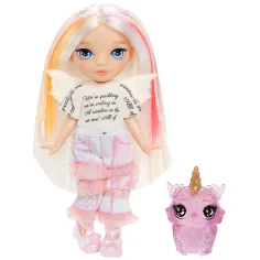 Rainbow High Littles zână curcubeu păpușa Opal Raine imaginea 2
