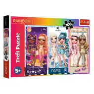 Rainbow High prietene puzzle de 100 piese - Trefl