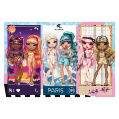 Rainbow High prietene puzzle de 100 piese - Trefl imaginea 2