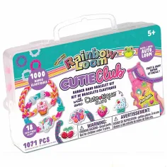 Rainbow Loom: Auto Loom – Cute-Tique set pentru confecționat brățări din benzi elastice