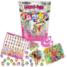 Rainbow Loom: Happy Loomi-Pals - Set pentru realizarea brățărilor din benzi elastice - Zâne imaginea 2