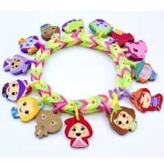 Rainbow Loom: Happy Loomi-Pals - Set pentru realizarea brățărilor din benzi elastice - Zâne imaginea 3