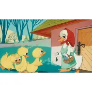 Rățușca cea lacomă diapozitiv