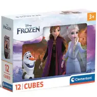 Regatul de gheață: Set de 12 cuburi de poveste - Clementoni