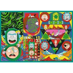Rick și Morty Aventuri Nebune puzzle 4x250 piese - Trefl imaginea 5