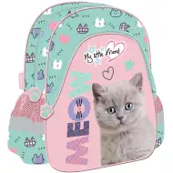 Rucsac de grădiniță cu pisicuță My Little Friend Fluffy Kitty 28x25cm
