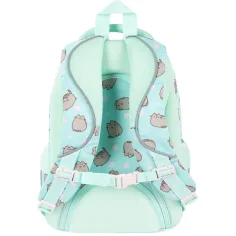 Rucsac școlar Pusheen mentă, BPL58, 40x29x19 cm imaginea 3