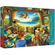 Rulotă viață premium plus puzzle de 1000 de piese - Trefl