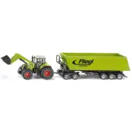 SIKU tractor Claas cu încărcător frontal 1/50