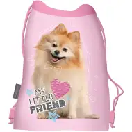 Sac de sport cu cățeluș „My little friend”, 43x32 cm