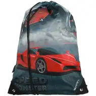 Sac de sport cu model mașină sport roșie Spirit: Speed Monster, dimensiuni 33x47cm