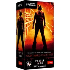 Sala groazei — Coșmarul de pe Strada Ulmilor, puzzle premium plus, 1000 de piese - Trefl
