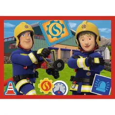 Sam pompierul 4 în 1 puzzle de 12-15-20-24 piese - Trefl imaginea 2