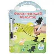 Sarcini de dezvoltare pentru grădiniță de la vârsta preșcolară, cu marker lavabil - D-Toys