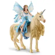 Schleich: Eyela cu unicorn auriu figură (42508)