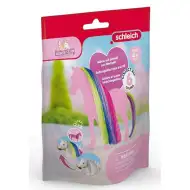 Schleich Horse Club: Frumusețile Sofiei - Set de accesorii pentru coamă și coadă în culorile curcubeului (42654)