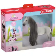 Schleich Horse Club: Frumusețile Sofiei - Set de început cu Sofia și calul Dusty cu coamă pieptănabilă (42584)