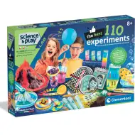 Science &amp; Play: Cele mai bune 110 experimente - set de joacă științifică - Clementoni