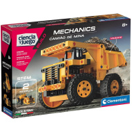Science &amp; Play: Mehanics Set de construcție cu vagonet de mină - Clementoni