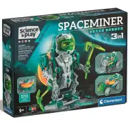 Science &amp; Play: Robot minier spațial 3 în 1 de construit - Clementoni