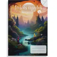 Scriu și desenez caiet cu linii și pagini albe 2 în 1, clasa a 3-a, format A5