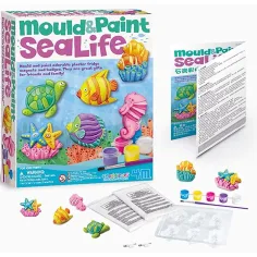 Set 4M pentru turnarea în ipsos a animalelor marine imaginea 2