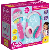 Set Barbie Sound Your Style cu căști și microfon - Lisciani