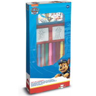 Set creativ de ștampilare Patrula Cățelușilor cu 9 markere - Multiprint