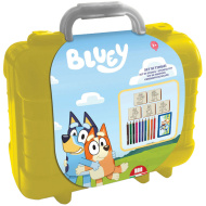 Set creativ de ștampile Bluey în valiză - Multiprint