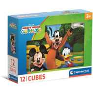 Set de 12 cuburi de poveste Mickey Mouse - Clementoni