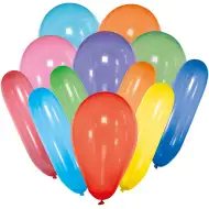 Set de 30 baloane de petrecere colorate