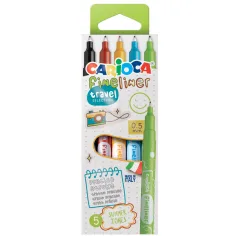 Set de 5 finelinere Travel Selection, 0,5 mm - Carioca