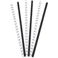 Set de 50 paie de hârtie alb-negru
