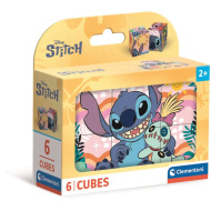 Set de 6 cuburi de poveste Stitch - Clementoni