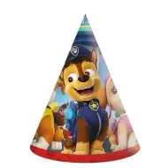 Set de 6 pălării de petrecere cu model Patrula Cățelușilor
