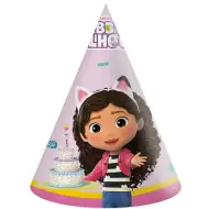 Set de 6 pălării de petrecere pentru casa de păpuși Gabi