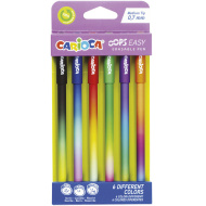 Set de 6 pixuri ștergabile Oops 0,7 mm - Carioca