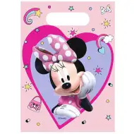 Set de 6 pungi cadou cu model Minnie Mouse