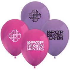 Set de 8 baloane din latex cu imprimeu K-Pop vânători de demoni