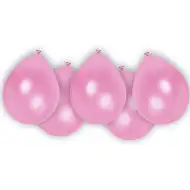 Set de 8 baloane din latex roz