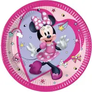 Set de 8 farfurii de hârtie Disney+Minnie Mouse, 20 cm