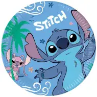 Set de 8 farfurii de hârtie Disney+Stitch, 23 cm