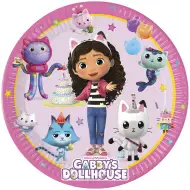 Set de 8 farfurii de hârtie Gabi babaháza, 20 cm