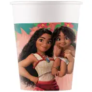 Set de 8 pahare de hârtie Disney+Prințese Vaiana 2, 200ml