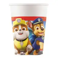 Set de 8 pahare de hârtie Patrula Cățelușilor 200ml