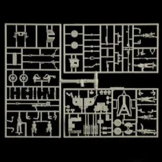 Set de arme de artilerie German Italeri 1/72 imaginea 2