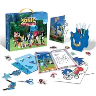 Set de colorat creativ Sonic în geantă – Lisciani
